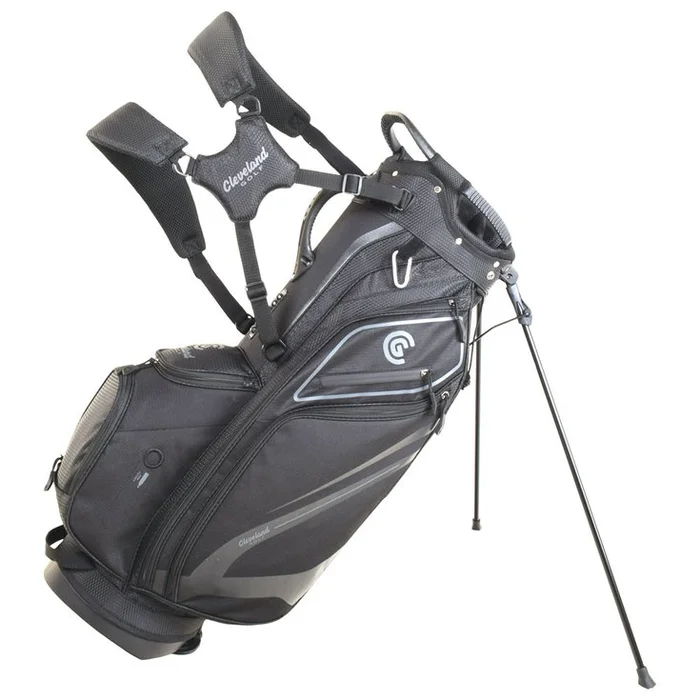 Sac trepied série Cleveland Saturday Stand Bag Black Black