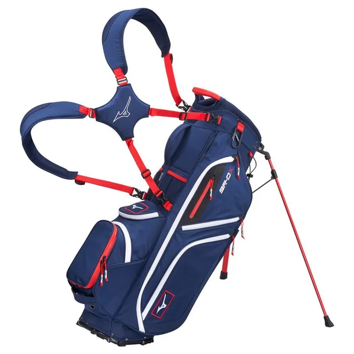 Sac trepied série Mizuno BR-DX Stand Bag Navy Red