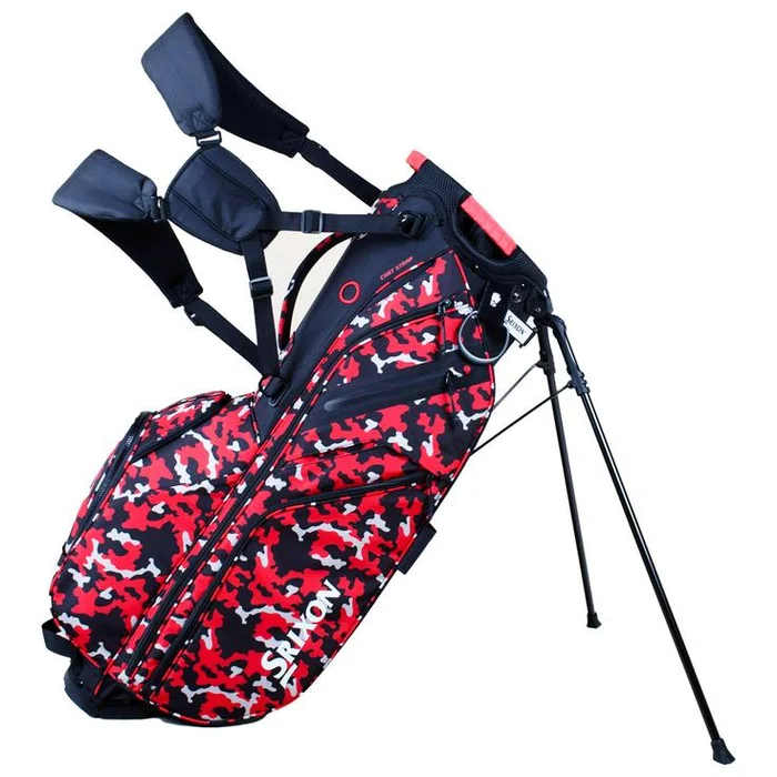 Sac trepied série Srixon Premium Stand Bag Black Red Camo
