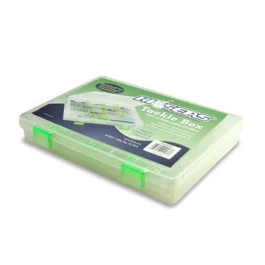 Salut Mers – Boîte à pêche, 1,5 x 7 x 10 po / 3,8 x 17,8 x 25,4 cm, 12 séparateurs mobiles