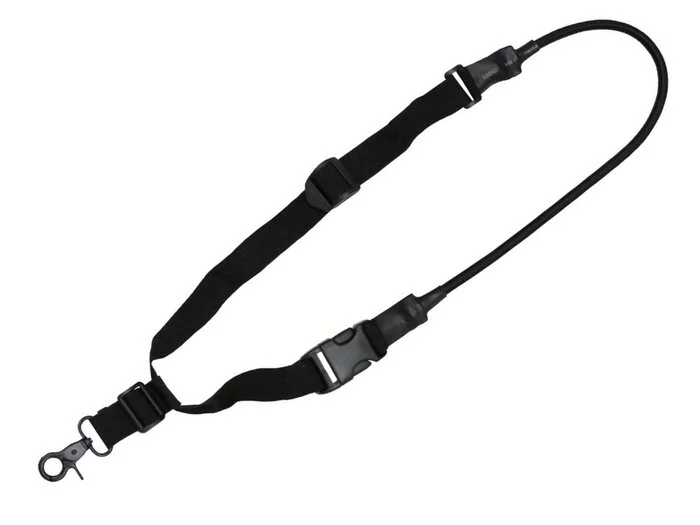 Sangle élastique / longe MFH 1 point, noir