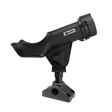 Scotty 230 Powerlock Rodholder avec 241 Support Latéral / Pont