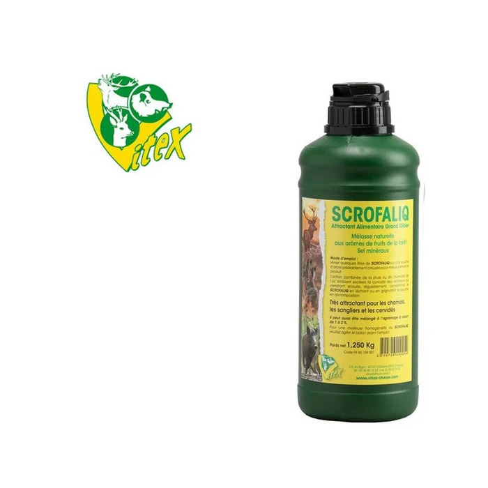 SCROFALIQ VITEX EN BOUTEILLE DE 1KG250 PAR 4