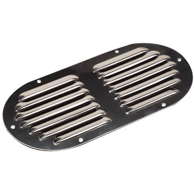 Sea-Dog Évent à persiennes en acier inoxydable – Ovale – 9-1/8″ x 4-5/8″