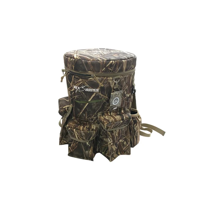 Seau-siège DuckHunter Realtree Max7 avec sac de transport
