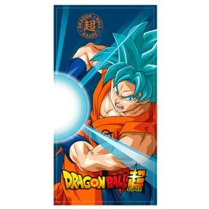 Serviette de plage en coton Dragon Ball Super Goku Super Saiyan