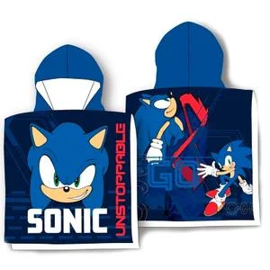 Serviette de plage en coton enfant Sonic The Hedgehog
