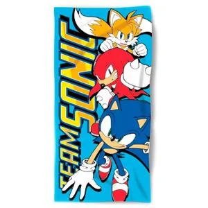 Serviette de plage en coton Sonic The Hedgehog