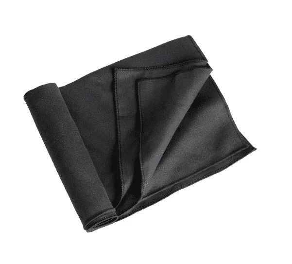 Serviette Microfibre Camp 75 x 130 cm Noir