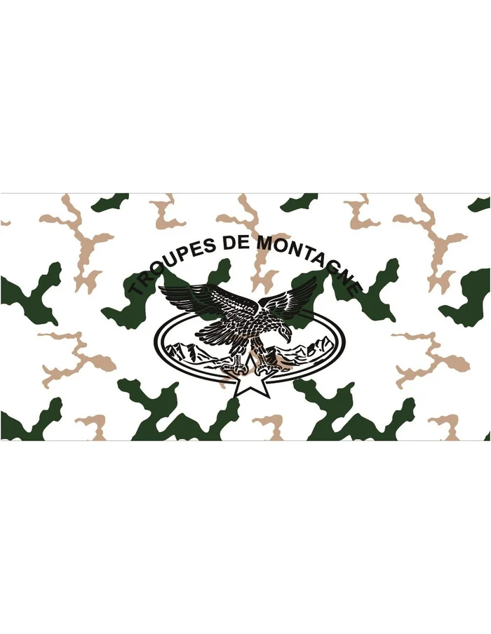 Serviette militaire troupes de montagne [TOUNDRA]