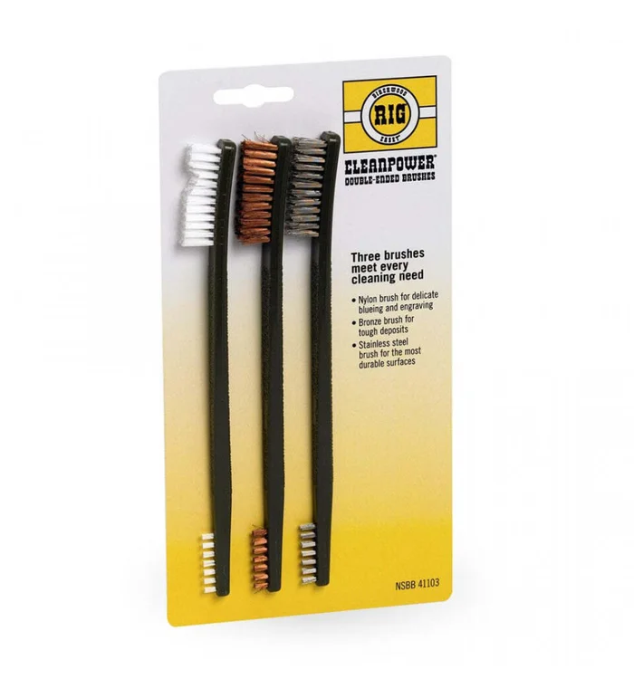 Set de 3 brosses de nettoyage – Birchwood Casey