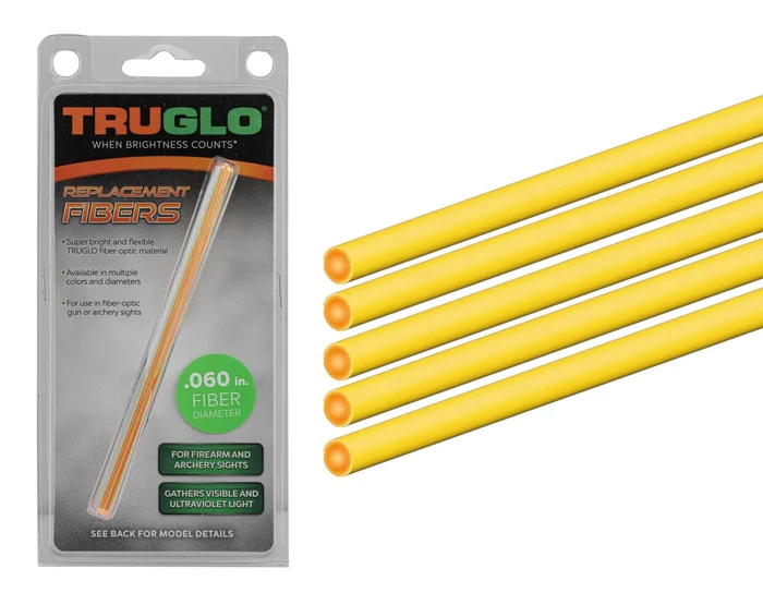 Set de 5 fibres optique fluo bicolore – Truglo