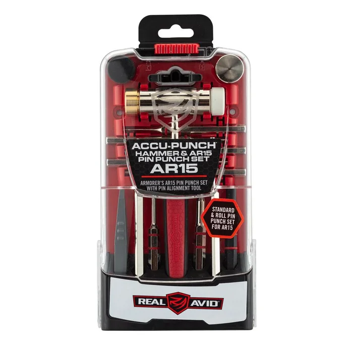 Set Massette d Armurier Real Avid – Outils Précis – Durable et Ergonomique – Pour Entretien et Réparation d Armes
