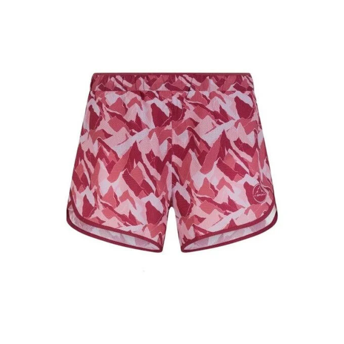 Short de trail running femme La Sportiva Timing – Blush/Red Plum