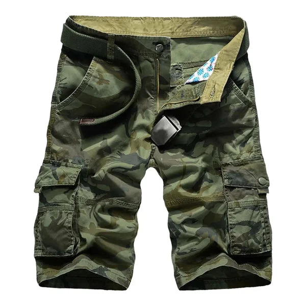 SHORT MILITAIRE – LONGUEUR GENOUX