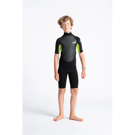 Shortys EnfantC-skins ELEMENT 3/2 JUNIOR FLATLOCK SHORTY