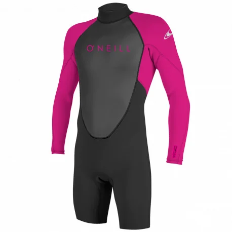 Shortys EnfantO’Neill Youth Reactor II 2mm Back Zip L/S Spring berry 2025