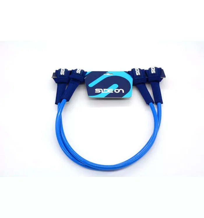 SIDEON – bouts de harnais fixe bleu