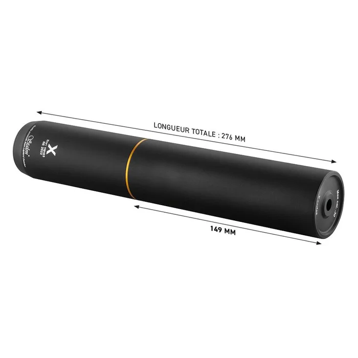 Silencieux Stalon X149 – Calibres .223 à .308 – Réduction de Bruit Optimale – Performance et Durabilité