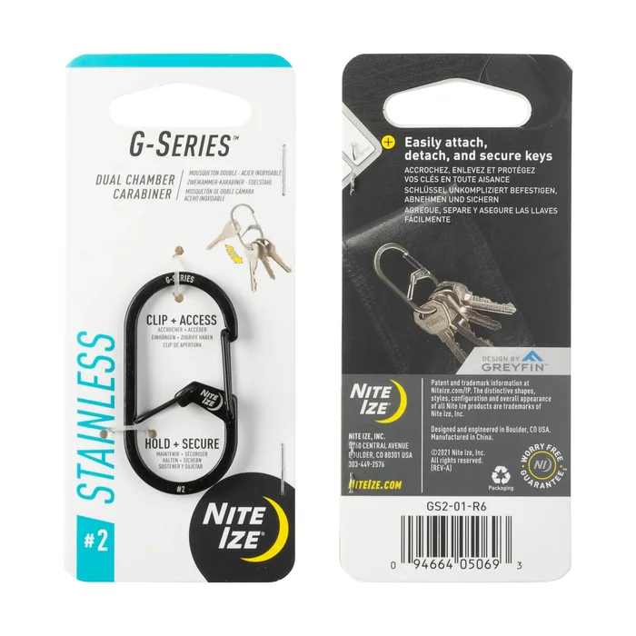 SPC32675 – Nite Ize G-Series N° 2 Noir