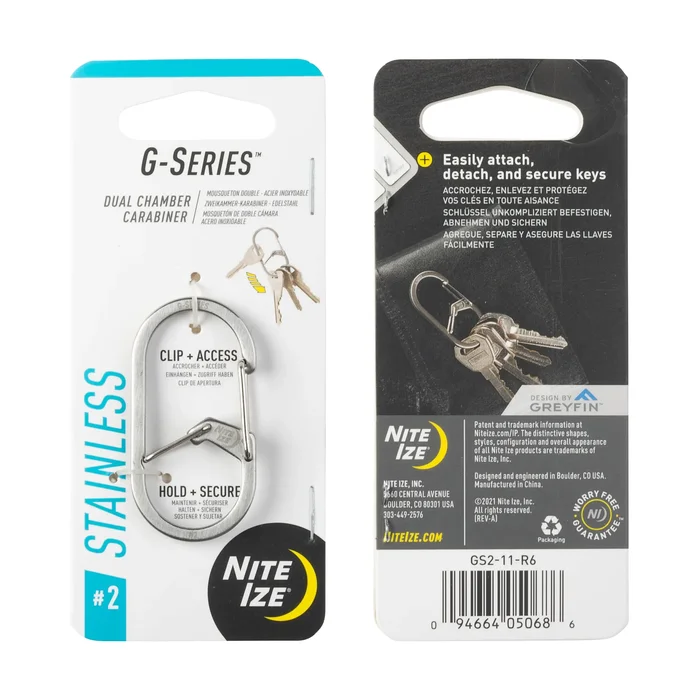 SPC32676 – Nite Ize G-Series N° 2 Acier