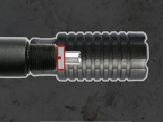 STABILISATEUR DE CANON INTERNE G&G TR16 308