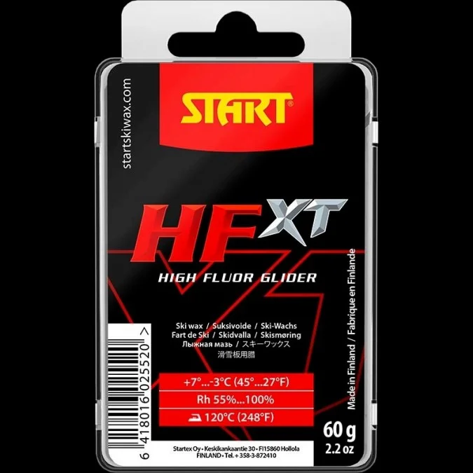 START HFXT RED (+7º/-3º)