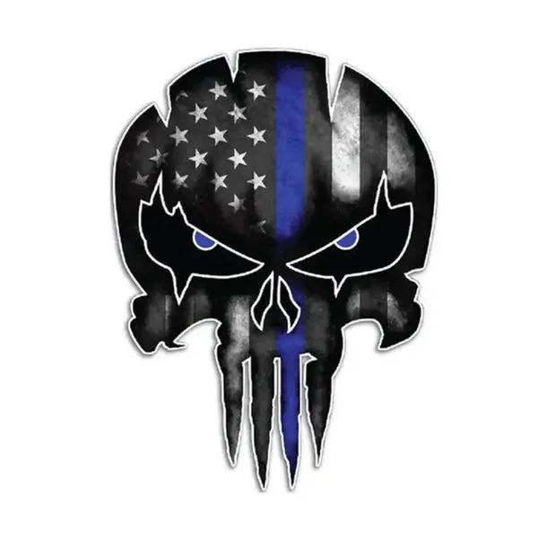 STICKER MILITAIRE – MOTIF CRÂNE POUR VOITURE