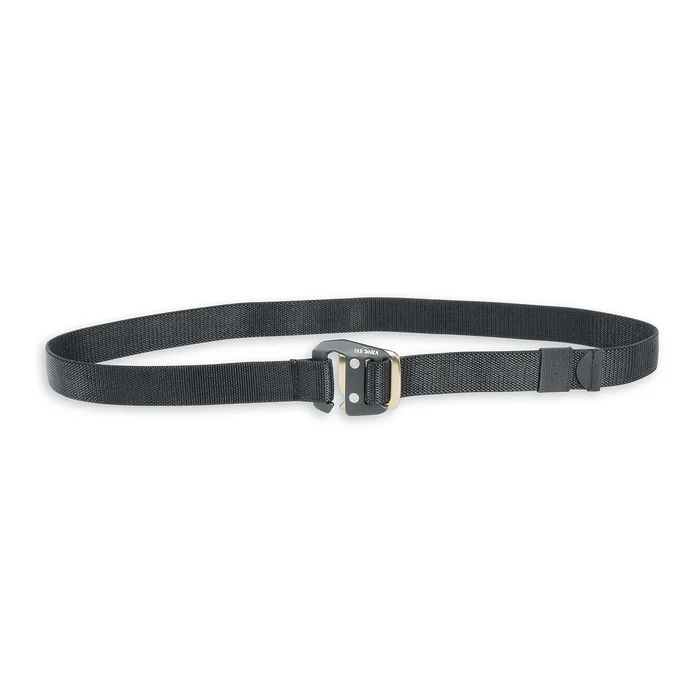 STRETCH BELT – Ceinture élastique Tatonka avec fermeture à crochet – 25 mm – Noir