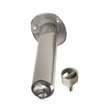 Support de canne à pêche encastré en acier inoxydable C.E. Smith – 15 degrés