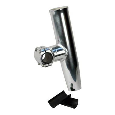 Support de canne à pêche réglable C.E. Smith en aluminium de 1-1/4″ ou 1-5/16″ avec manchon et clé hexagonale