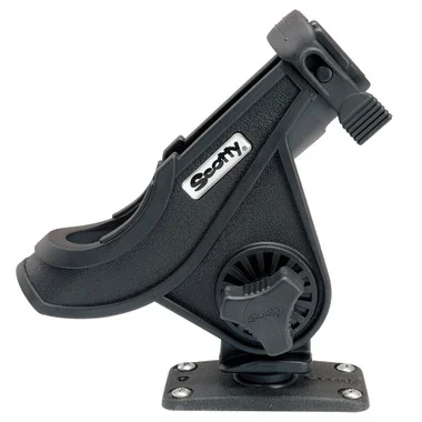 Support de canne à pêche Scotty 281 Baitcaster / Spinning avec support de pont encastré 244