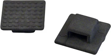 Support de montage pour collier de serrage Weld Mount At-3, petit noir, paquet de 50