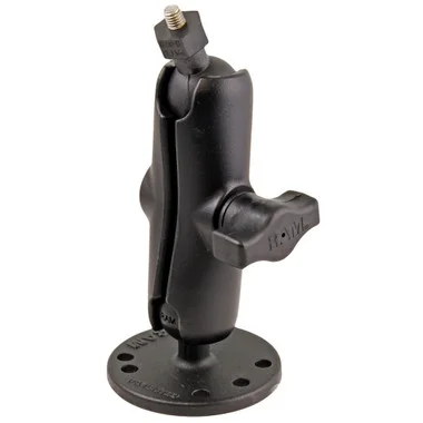 Support de montage sur surface plane RAM avec boule de 1&Prime;, incluant un boulon à tête hexagonale M6 X 30 SS, pour appareils Raymarine Dragonfly-4/5 et WiFish