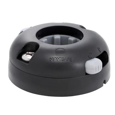 Support de navigation horizontal noir Navisafe Navimount avec vis