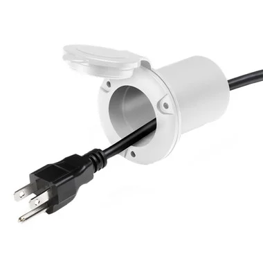 Support de prise de courant universel pour Guest – blanc