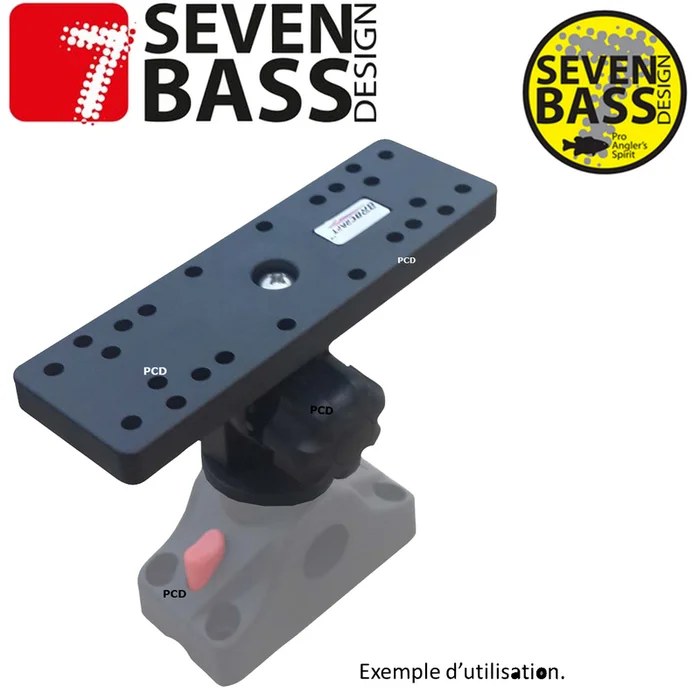 SUPPORT ECHOSONDEUR PLUG&GO LONG SEVEN BASS