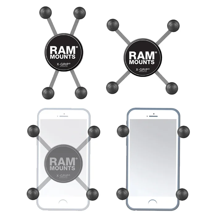 Support universel pour téléphone portable RAM Mount X-Grip avec boule de 1″ – Image 4