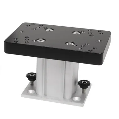 Supports de piédestal à base fixe en aluminium Cannon