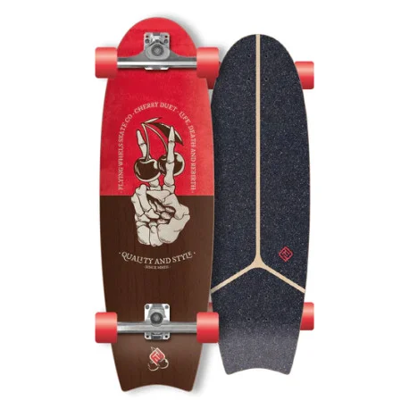 SurfSkateFlying Wheels CHERRY31″ SKATE