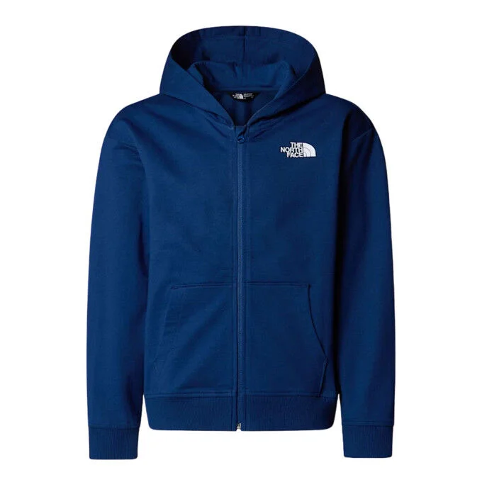 Sweat a capuche surdimensionnee fille The North Face FZ – Estate Blue