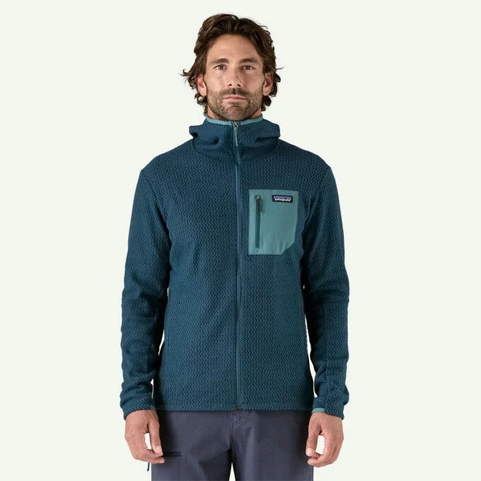 Sweat a capuche zippe Patagonia M’S R1 AIR FULL-ZIP HOODY – Image 2
