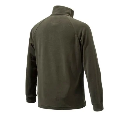 Sweat de chasse polaire zippé marron BERETTA – Image 4