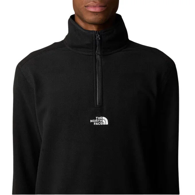Sweat polaire 1/4 zip Homme The North Face Glacier – TNF Black – Image 3