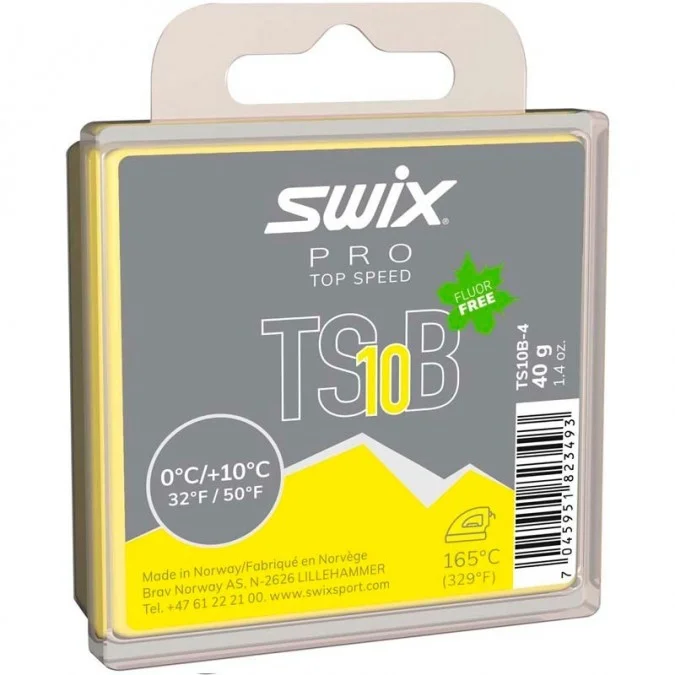 SWIX TS10 BLACK (0°C/+10°C) 40gr