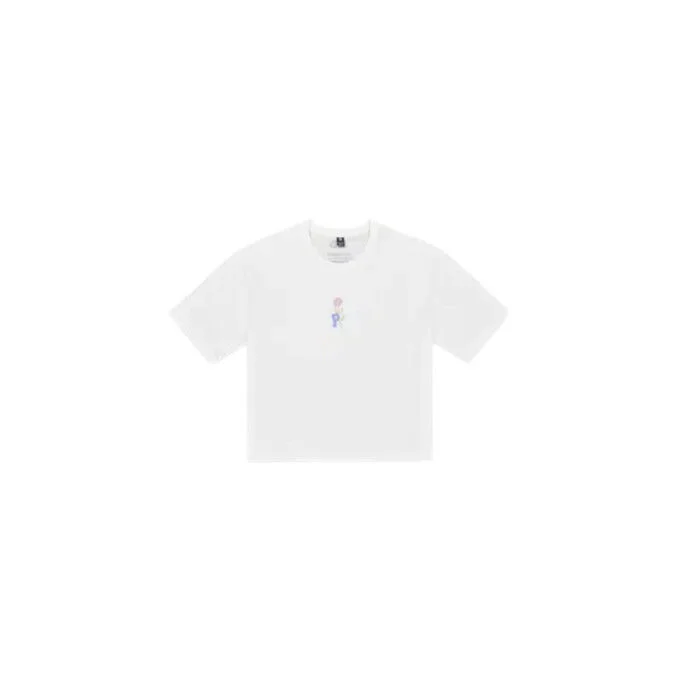 T-shirt femme Picture KEYNEE LONG – White
