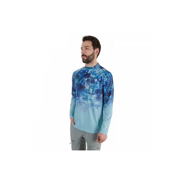 T-Shirt FHM Mark Evo V2 Print Blue