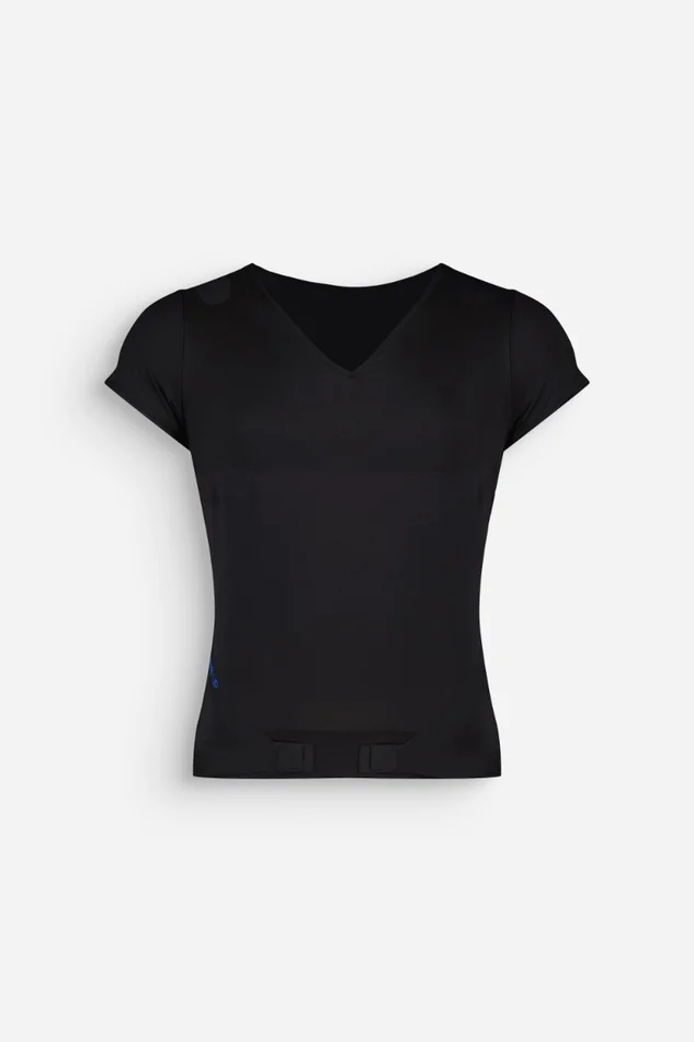 T-shirt Percko Lyne Up pour homme – Noir