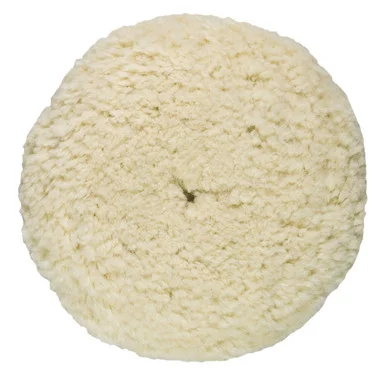 Tampon de polissage rotatif en laine Presta – Coupe intensive blanche