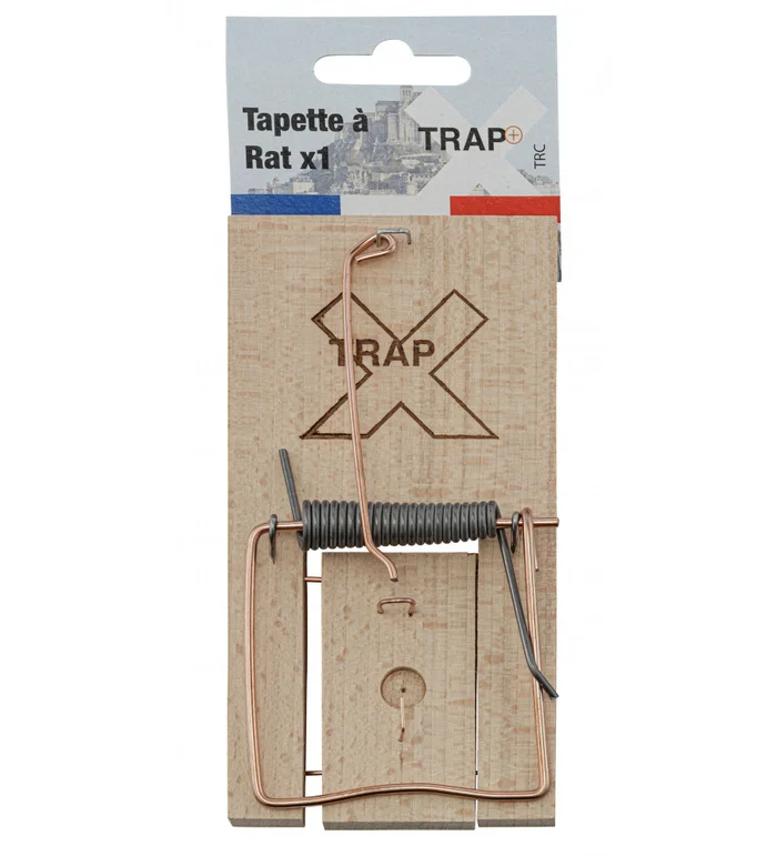 Tapette à rat en bois